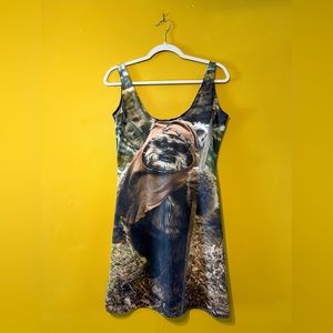 Blackmilk Ewok bodycon dress / Large